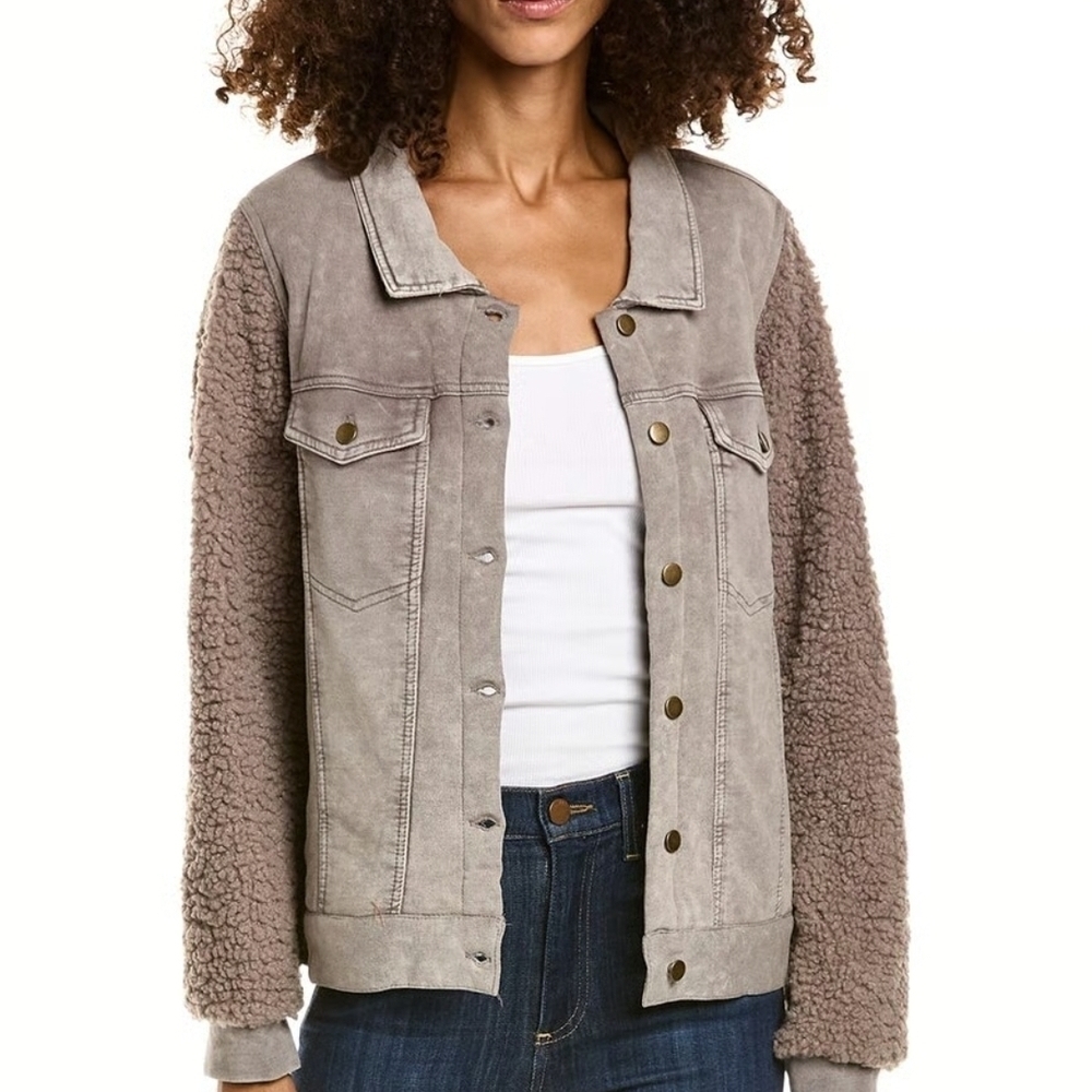 Vintage Havana Taupe Teddy Jacket